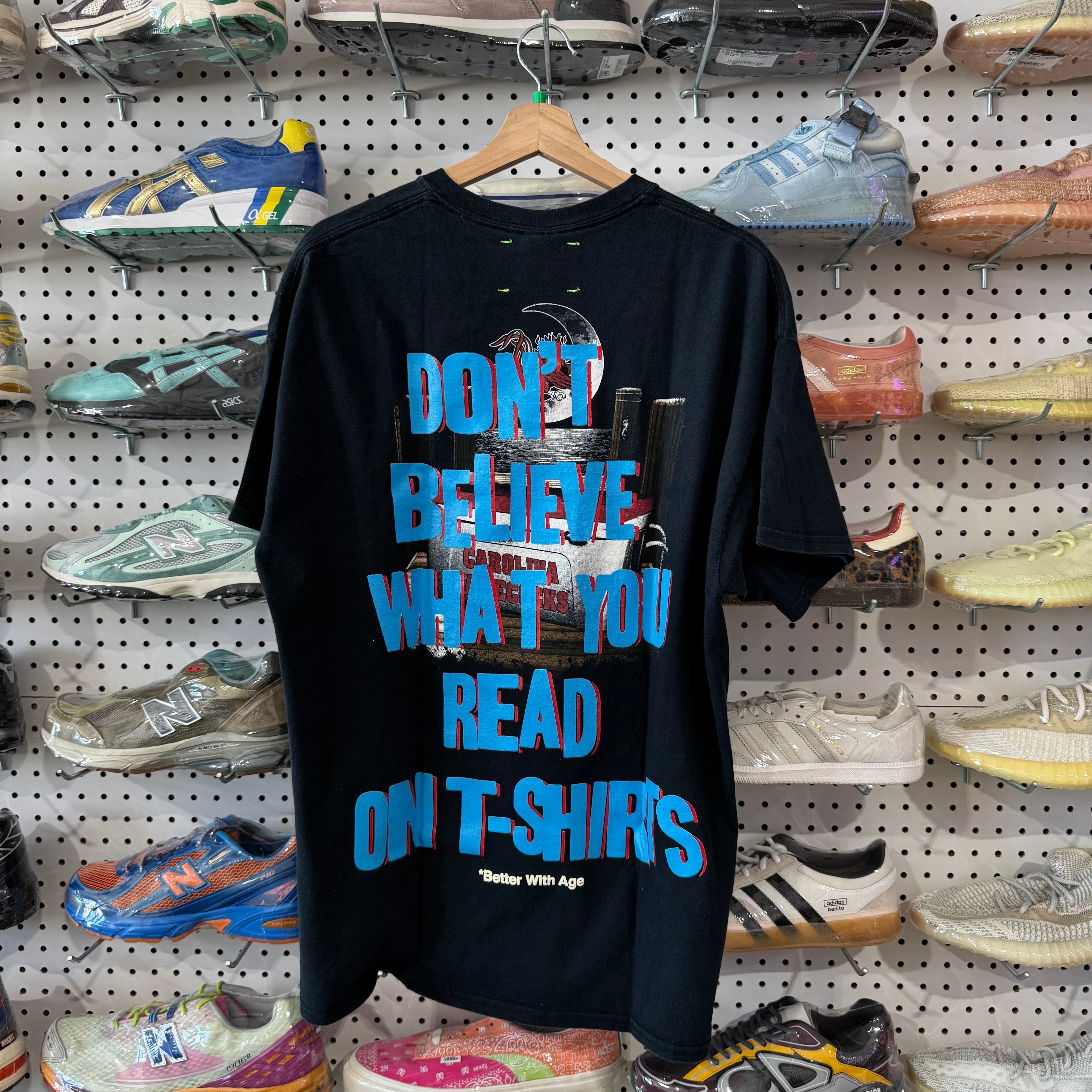 NEW Better With Age Fake Tee - Black Size XL