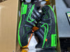 Nike Air Rubber Dunk / Off White - Black/Green Strike Size 10