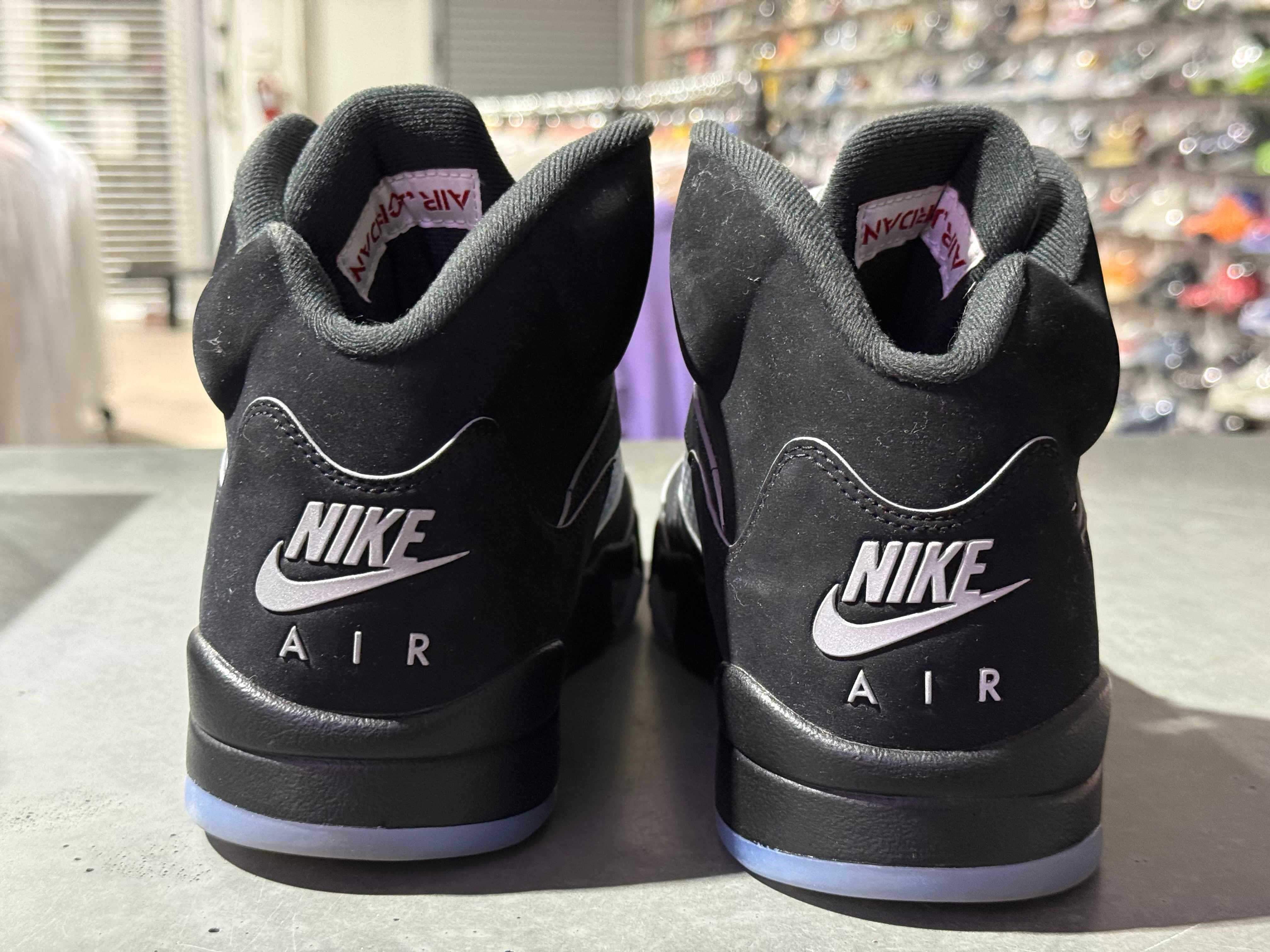 Air Jordan 5 Retro OG - Black Metallic Reimagined Size 11.5