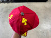 NEW Chrome Hearts Cross Patch Snapback - Red/Yellow