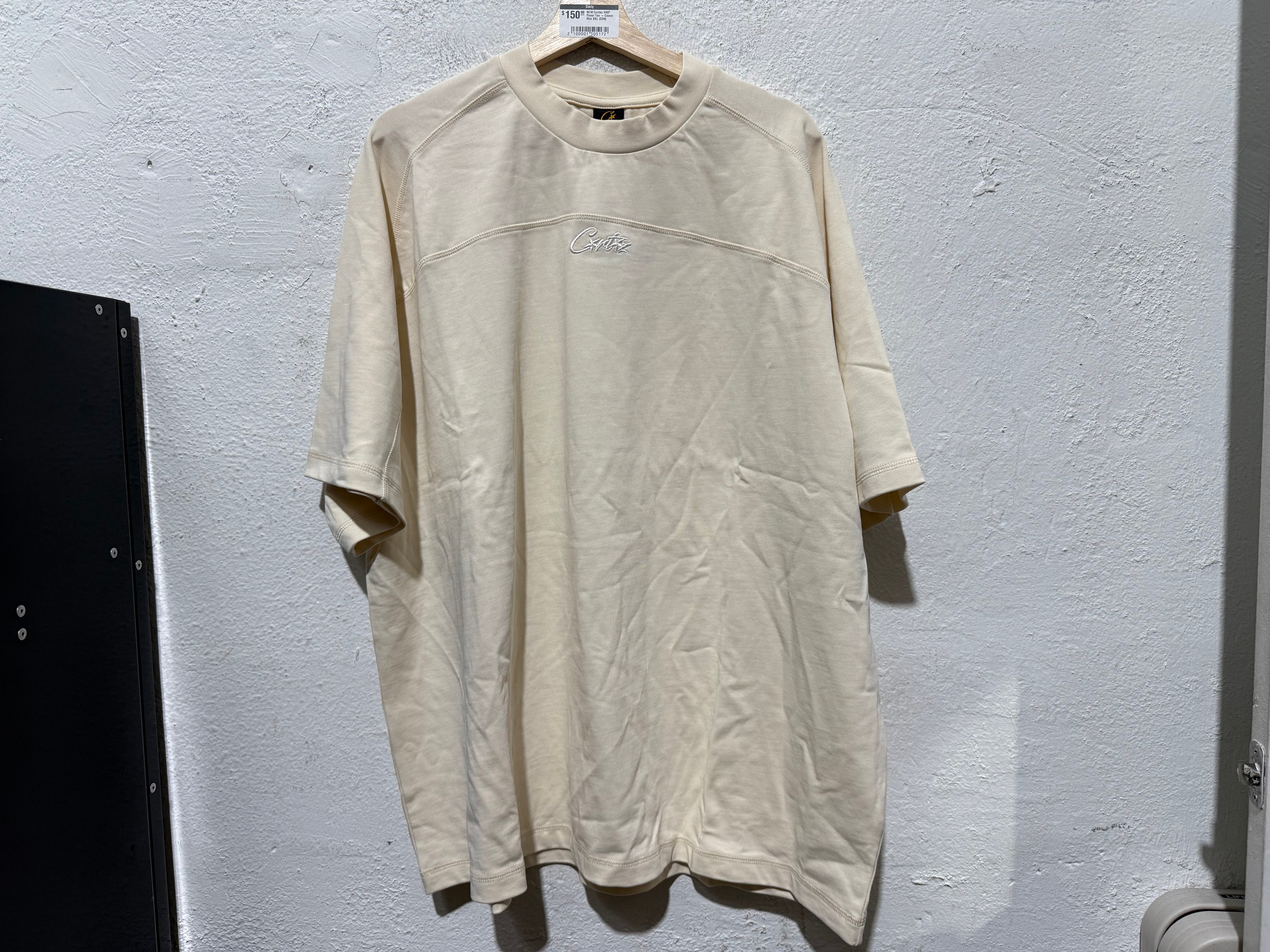 NEW Cortiez HMP Panel Tee - Cream Size XXL