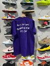 NEW Supreme Max B Tee - Purple Size Large