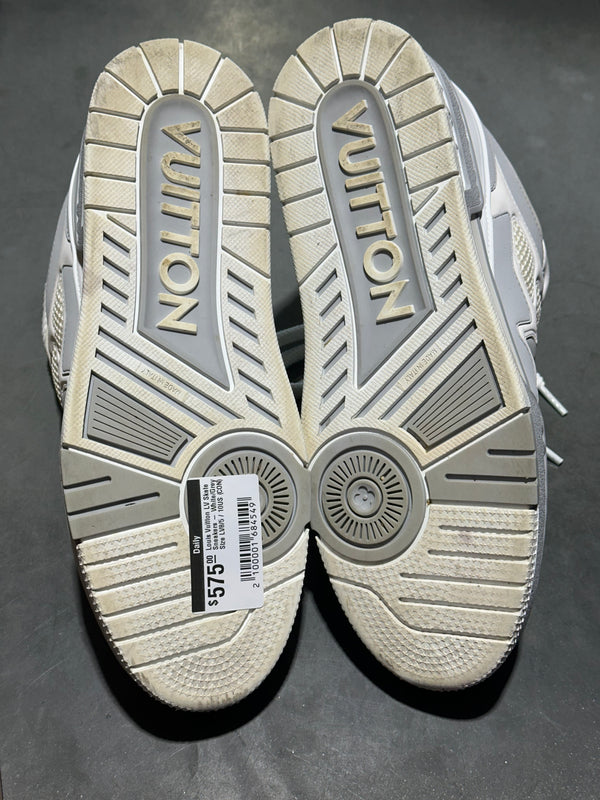 Louis Vuitton LV Skate Sneakers - White/Grey Size LV8/5 / 10US