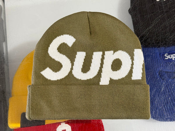 NEW Supreme Big Logo Beanie