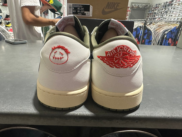 Air Jordan 1 Retro Low OG SP - Travis Scott Medium Olive Size 14