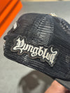 USED Chrome Hearts Foti Aerosmith x Yungblud Trucker Hat - Black