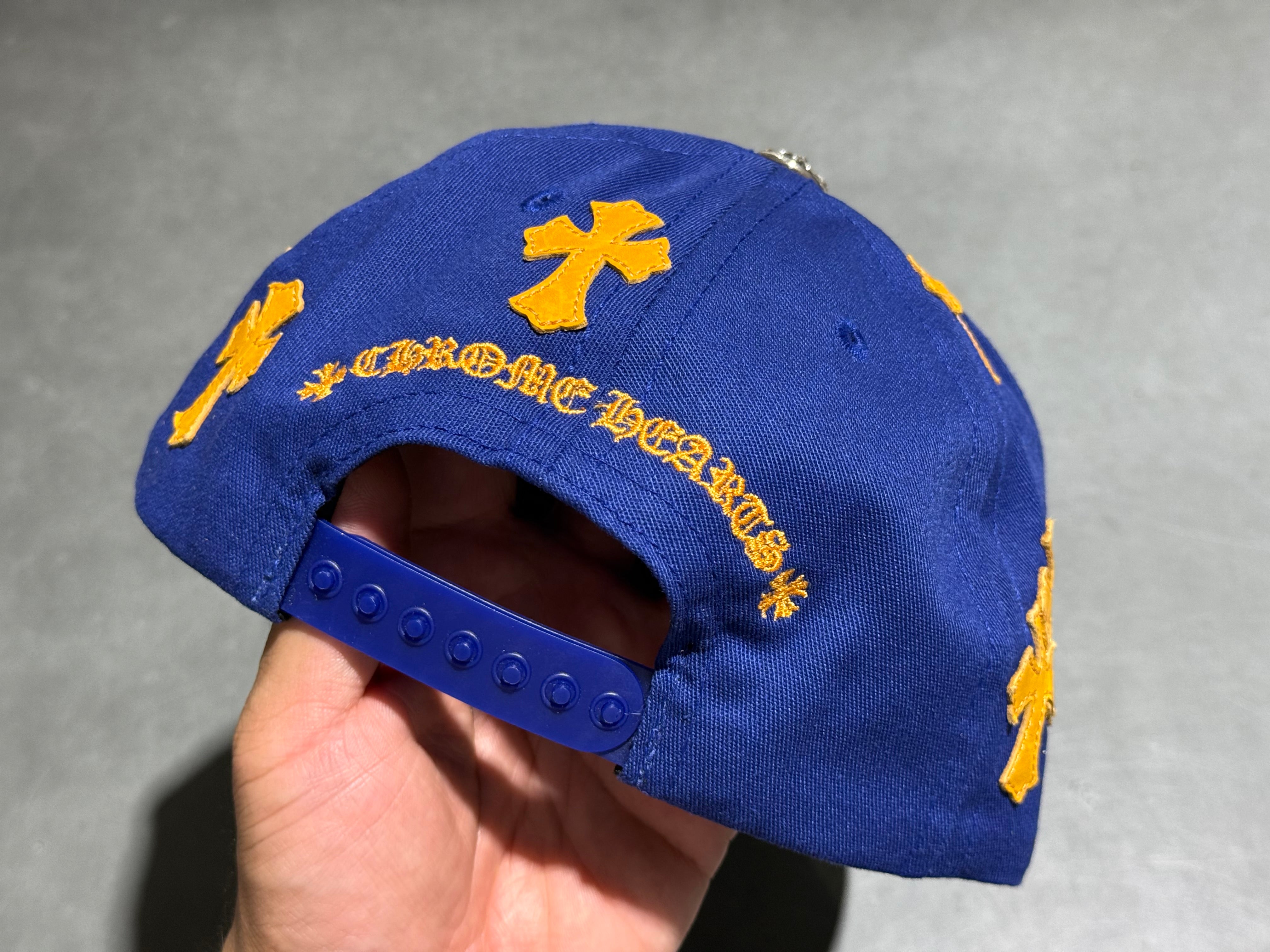 NEW Chrome Hearts Cross Patch 5 Panel Cap - Knicks