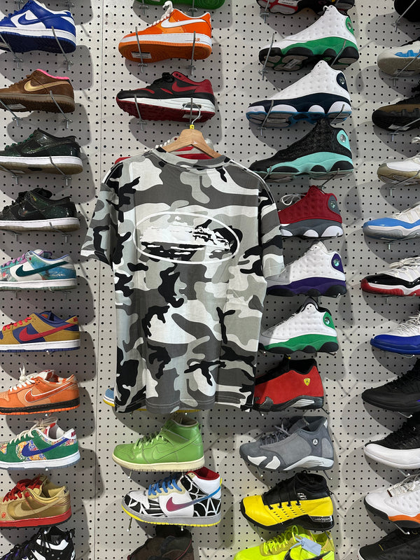 NEW Cortiez CRTZ Island Puff Print Tee - Arctic Camo Size Medium