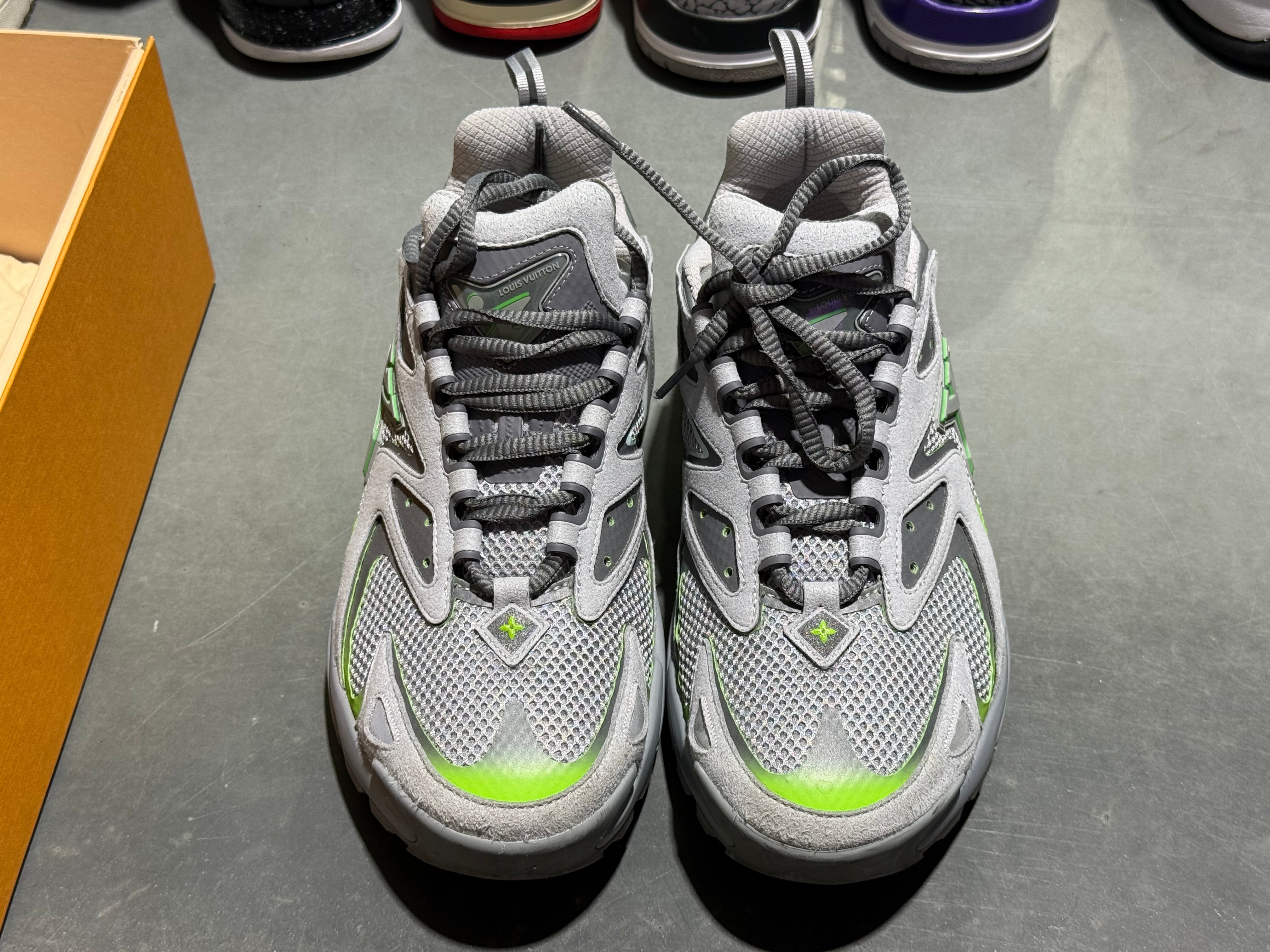 Louis Vuitton Tactic Runner - Grey Green Size LV 7/ US 9