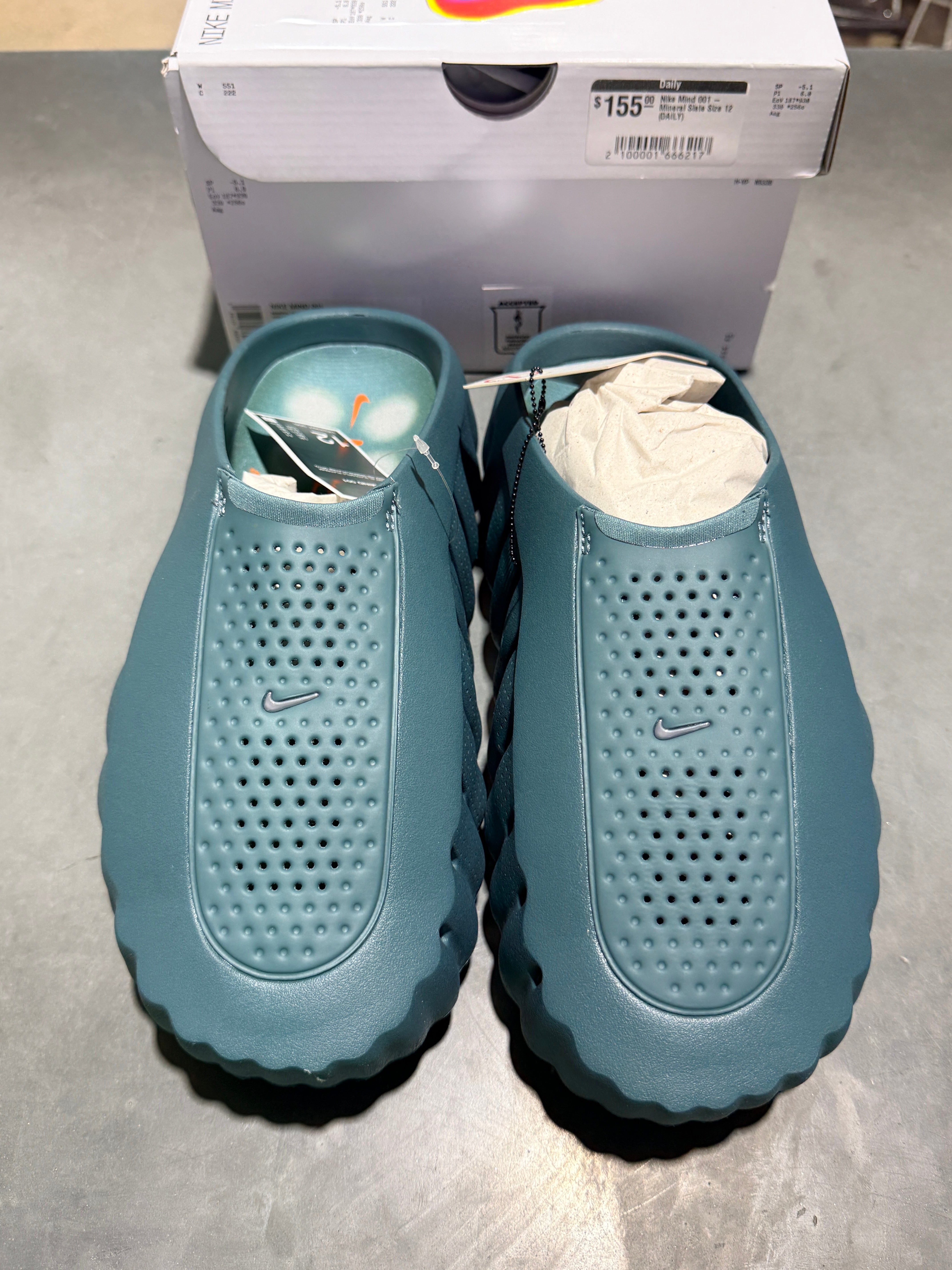 Nike Mind 001 - Mineral Slate Size 12