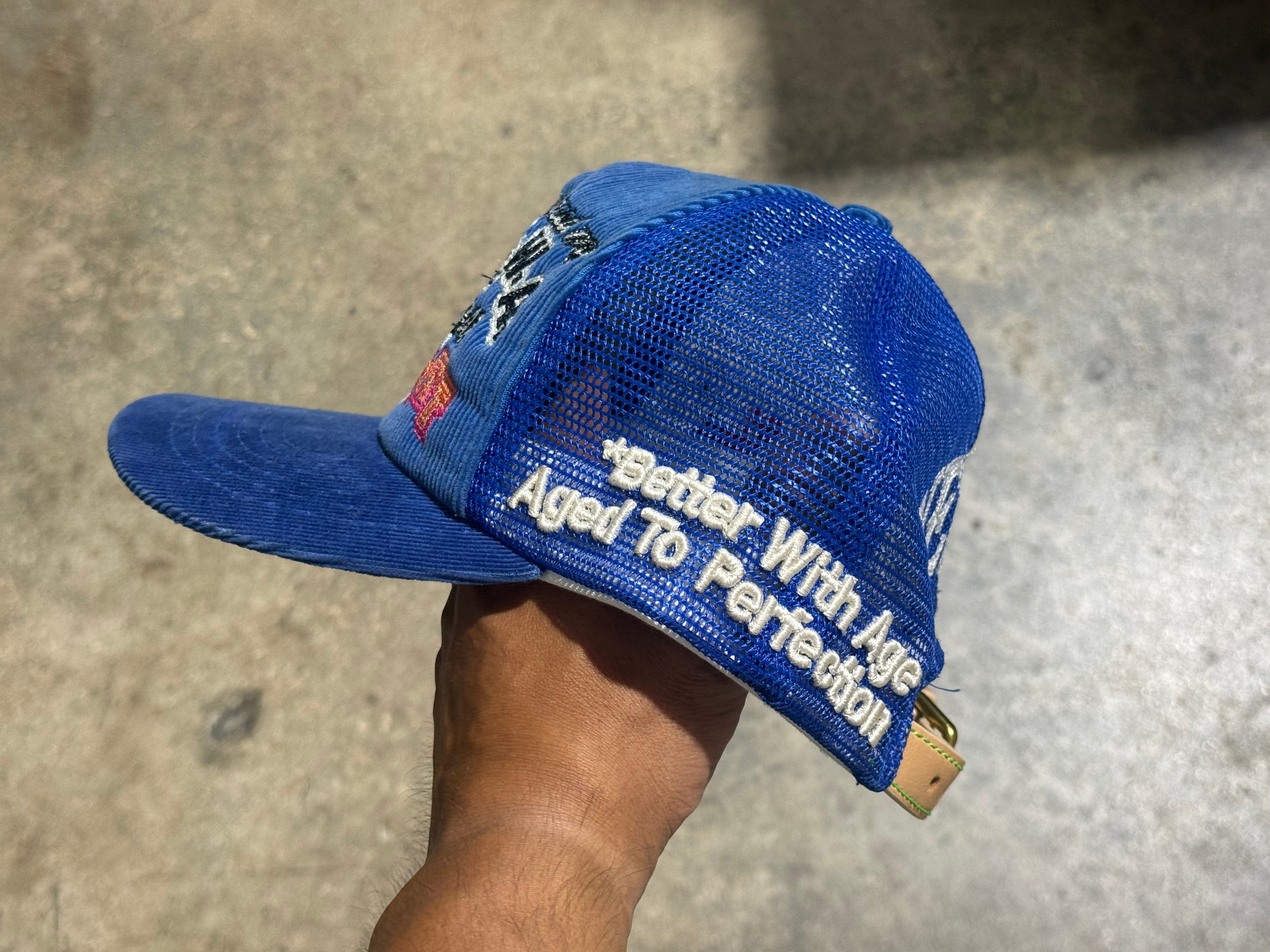 USED Better With Age Corduroy Snapback - Blue