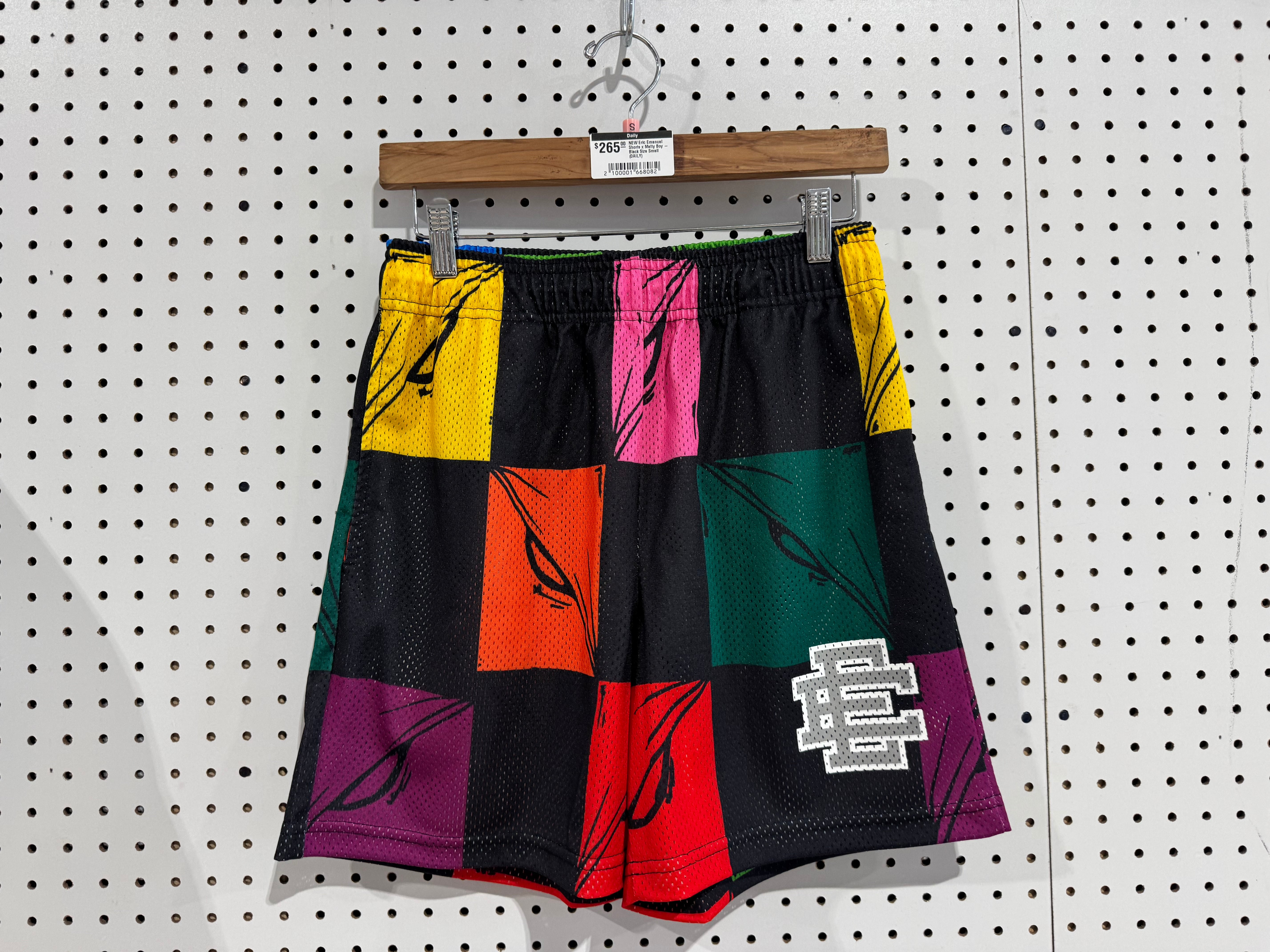 NEW Eric Emanuel Shorts x Matty Boy - Black Size Small