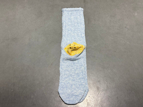 NEW Kapital Smiley Socks - Blue