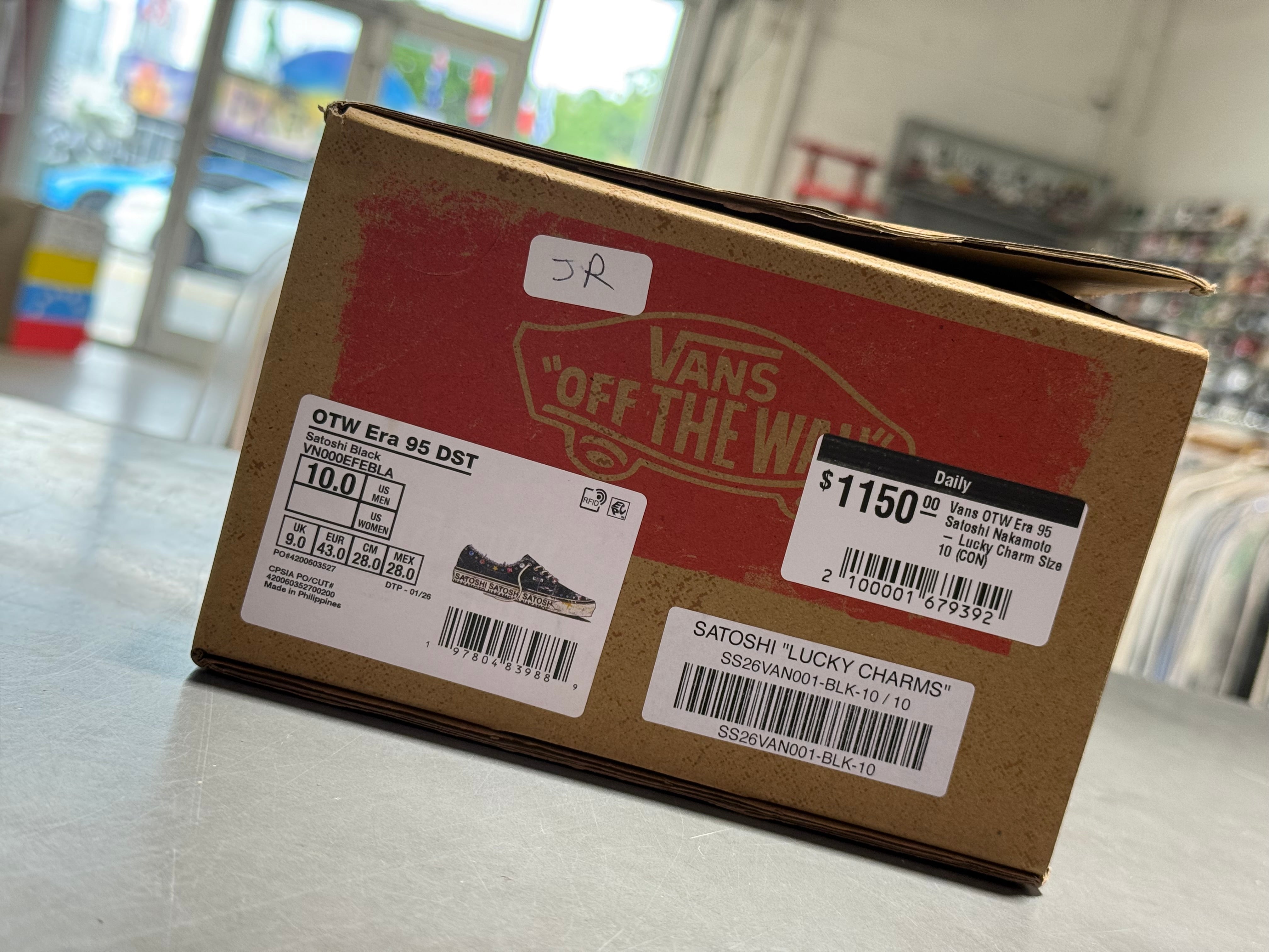 Vans OTW Era 95 Satoshi Nakamoto - Lucky Charm Size 10