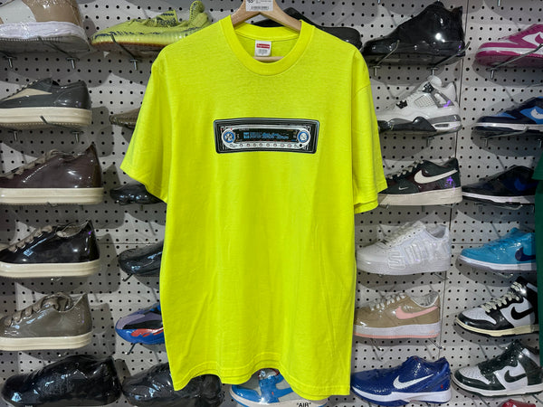 USED Supreme Receiver Tee - Yellow Size Large