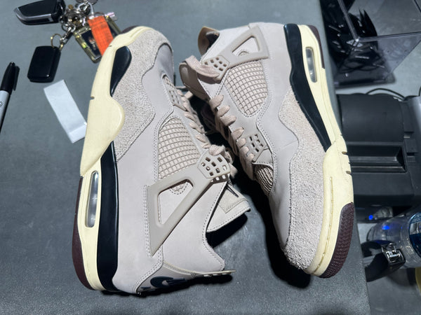 WMNS Air Jordan 4 Retro OG SP - A Ma Maniere/Fossil Stone Size 13.5W/12M