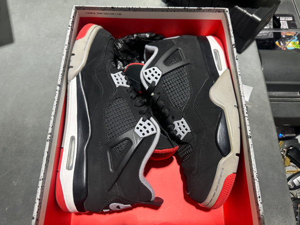Air Jordan 4 Retro OG - Bred 2019 Size 8.5