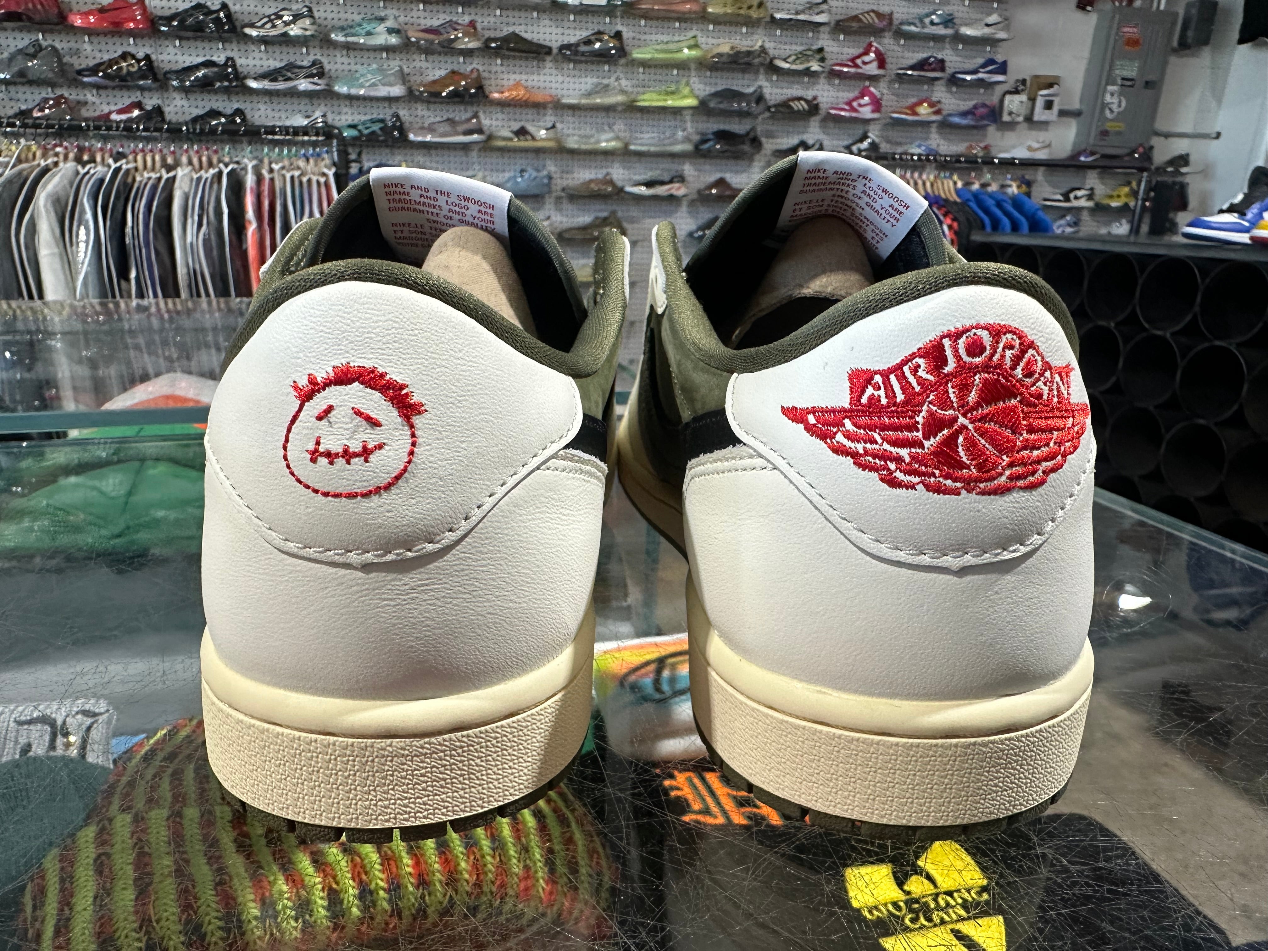 Air Jordan 1 Retro Low OG SP Travis Scott - Medium Olive Size 11.5