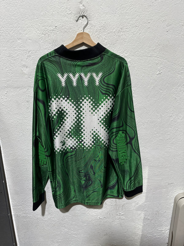 NEW Nike x Off-White Allover Print Jersey - Kelly Green Size XL