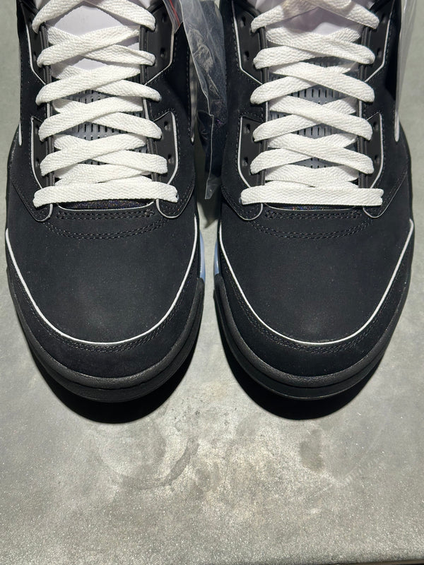 Air Jordan 5 Retro OG - Black Metallic Reimagined Size 10
