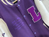 USED 2009 Bape x Undercover Last Orgy 2 Varsity Jacket - Purple Size XL