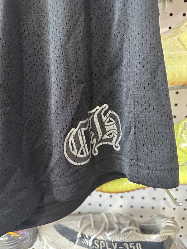 NEW Chrome Hearts Mesh Shorts - Black Size XXL