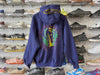 USED Supreme New World Order hoodie - Navy Size Large