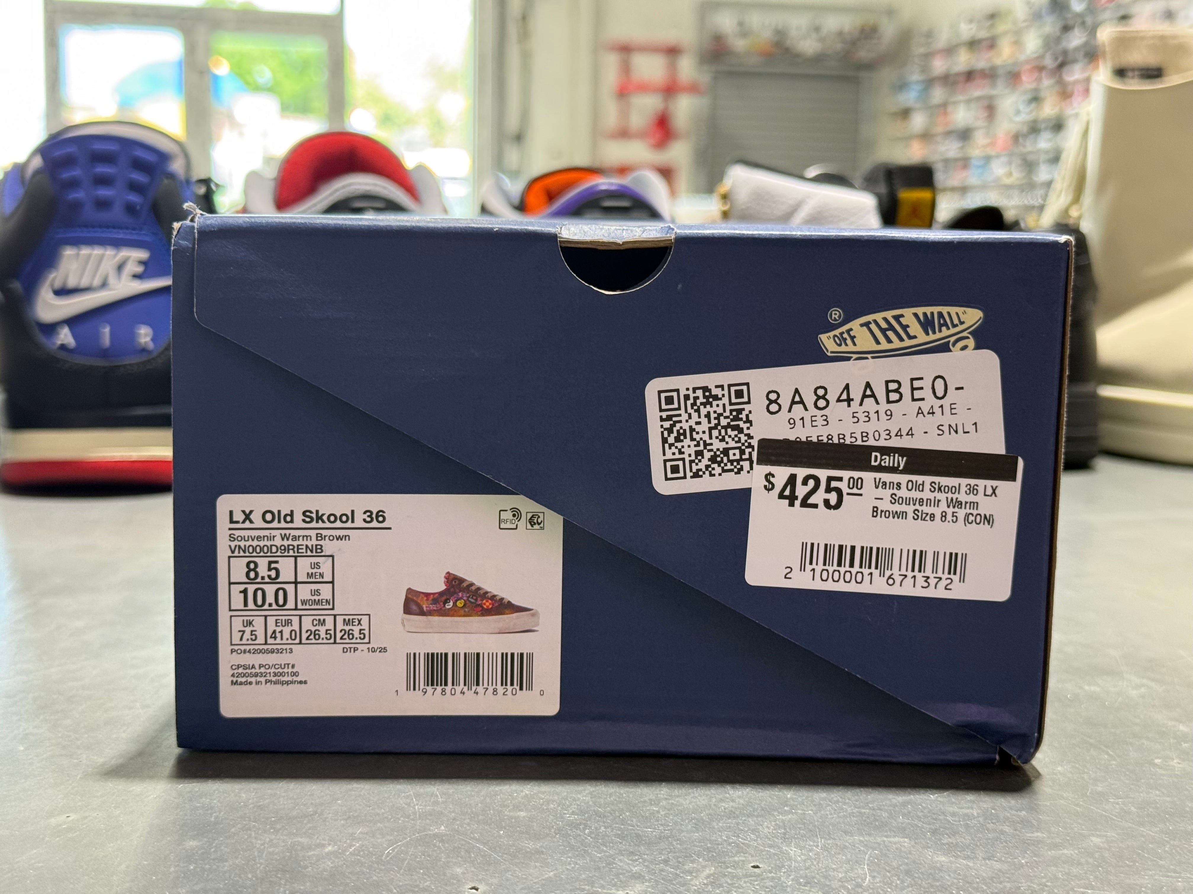 Vans Old Skool 36 LX - Souvenir Warm Brown Size 8.5