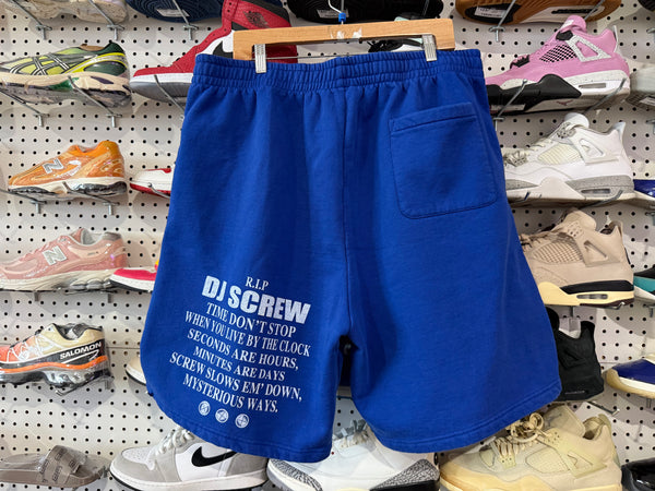 USED Supreme x DJ Screw Shorts - Blue Size XXL