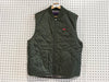 USED Supreme Reversible Shadow Plaid Vest - Green/Purple Size Medium