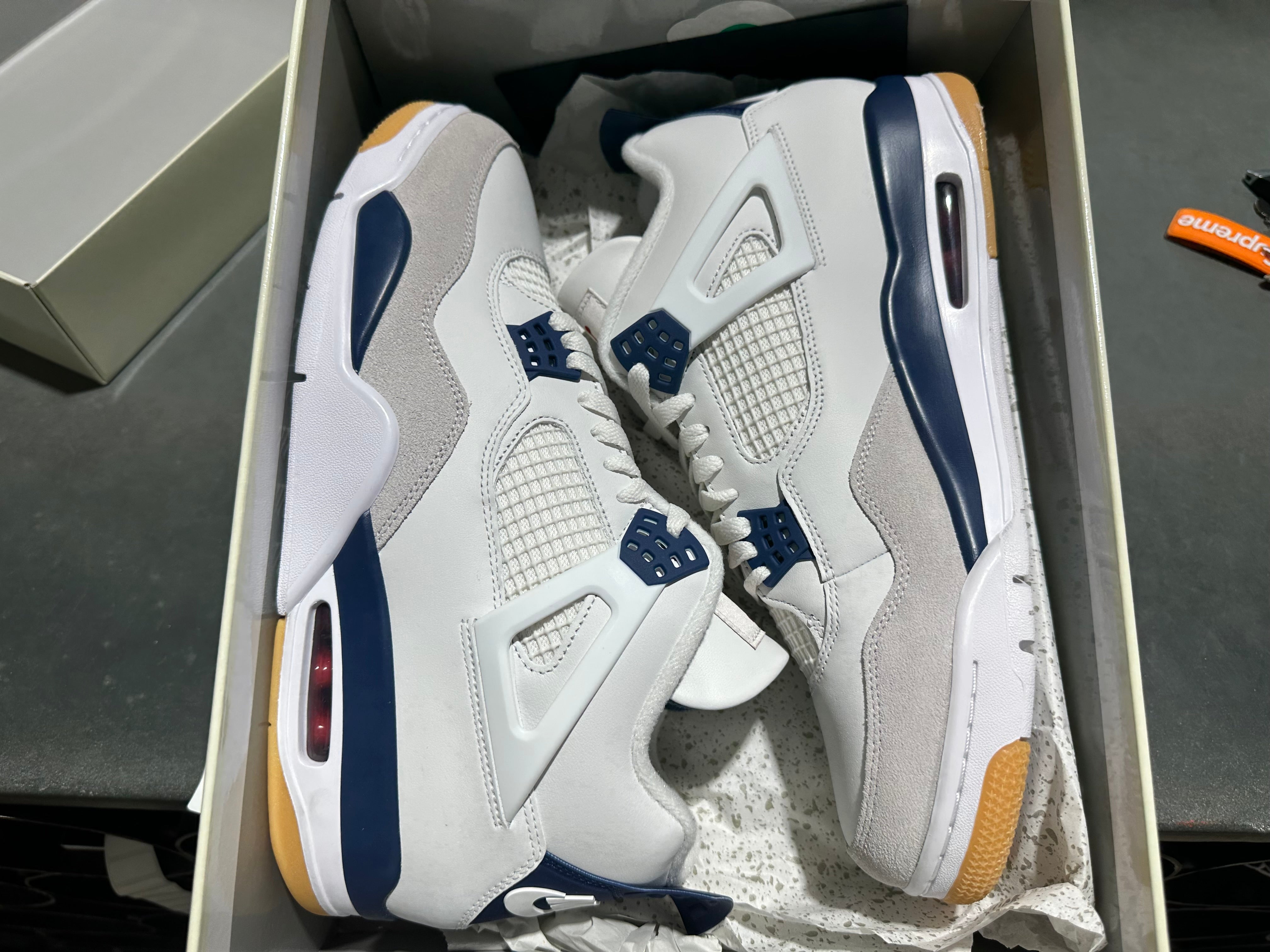 Air Jordan 4 Retro SP x Nike SB - Navy	Size 12.5