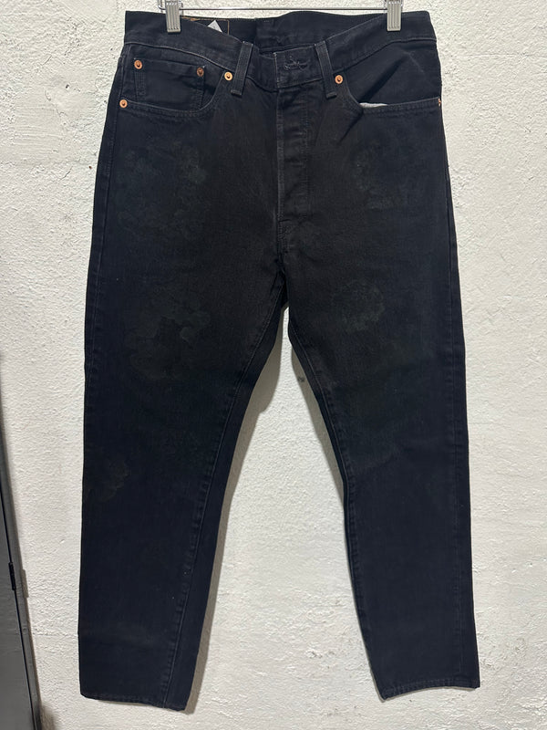 NEW Denim Tears 501 Jeans - Mono Black Wash Size 33Wx32L