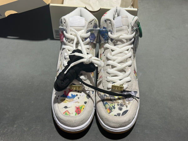 Nike SB Dunk High OG QS Supreme - Rammellzee Size 10.5