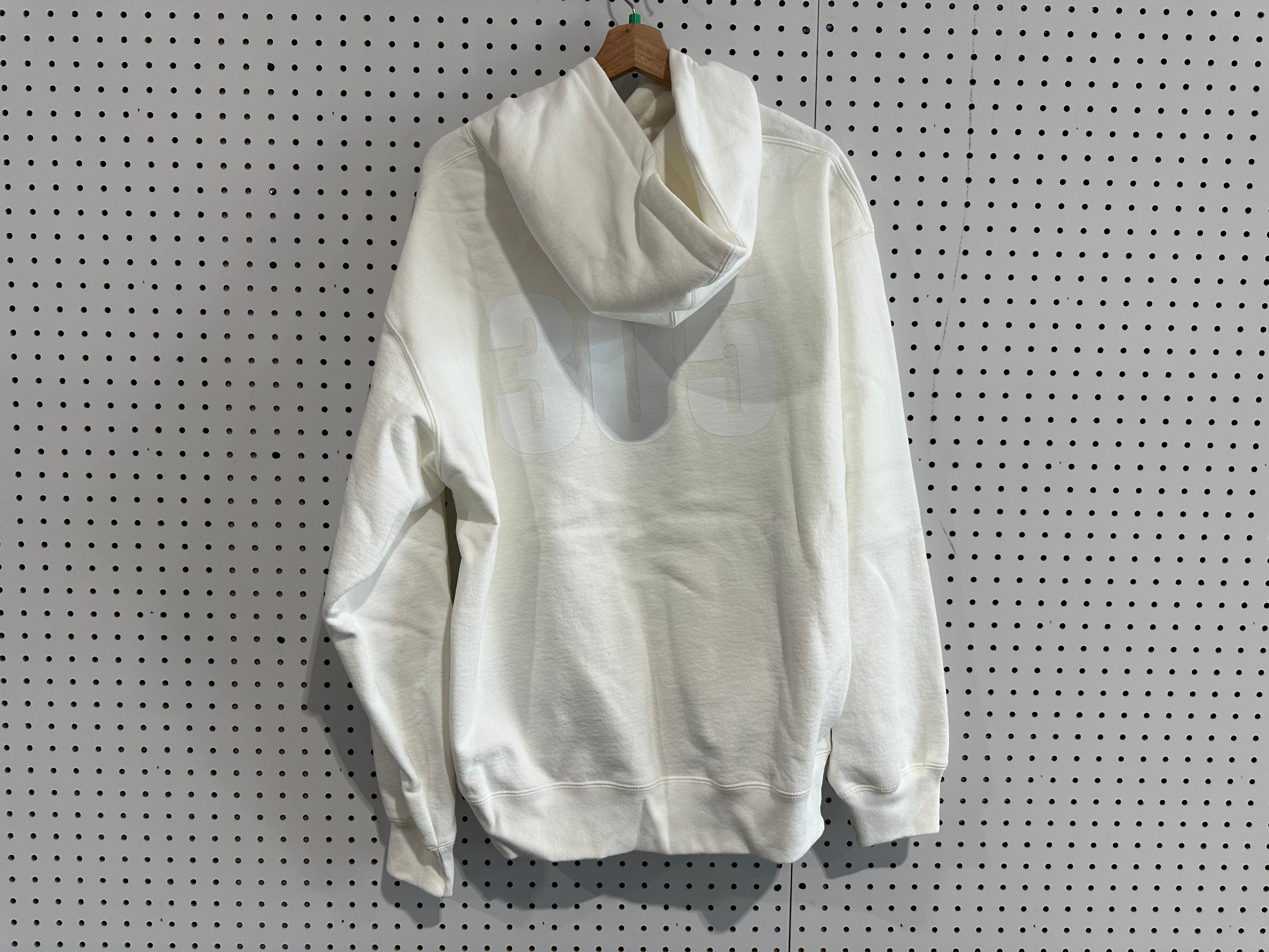 NEW Supreme Miami Box Logo Hoodie - White Size XL