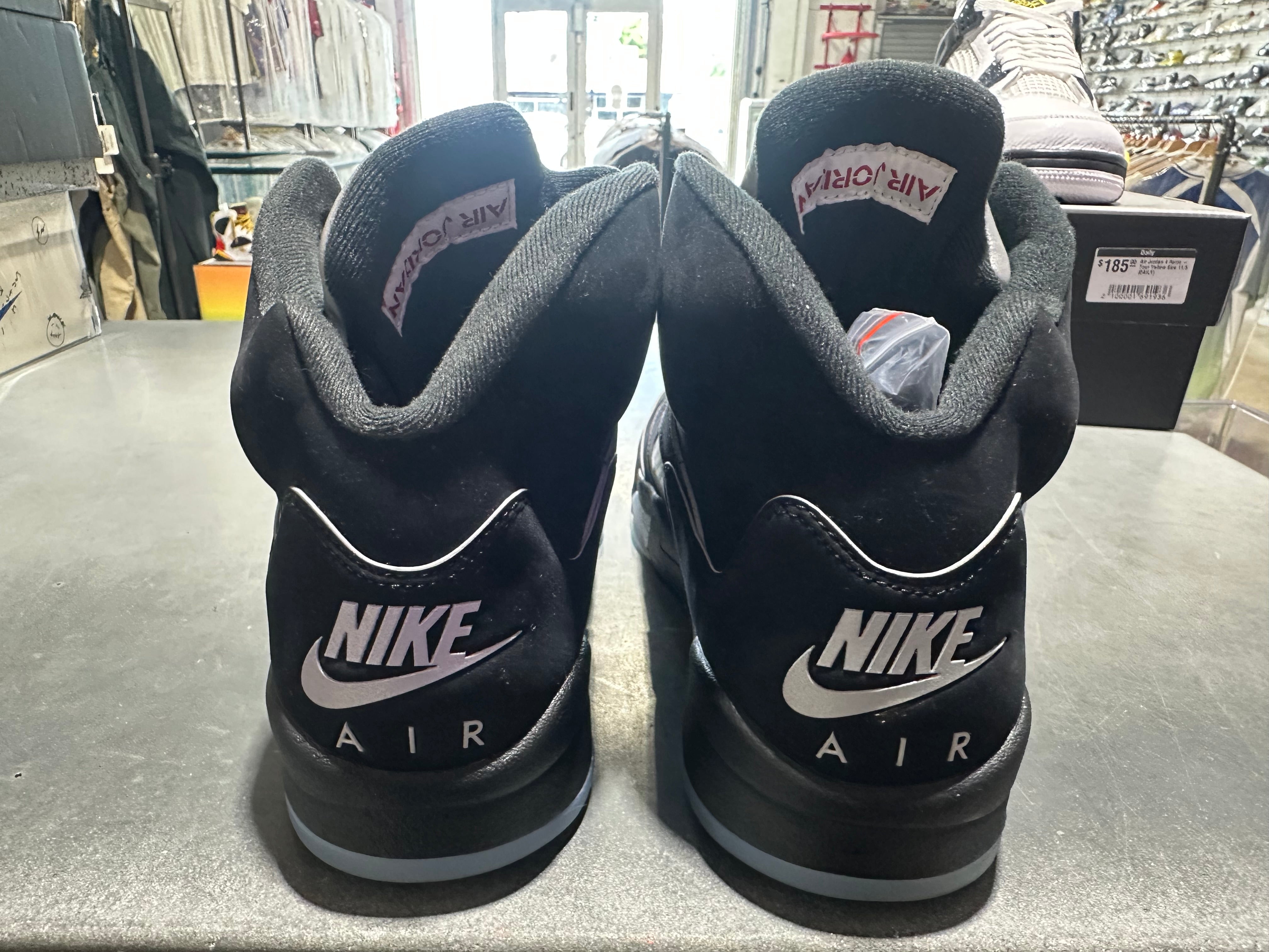 Air Jordan 5 Retro OG - Black Metallic Reimagined Size 13