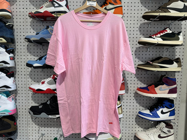 NEW Supreme x Hanes Tee - Pink Size XL