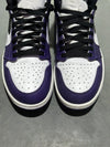 Air Jordan 1 Retro High - Court Purple White Size 11