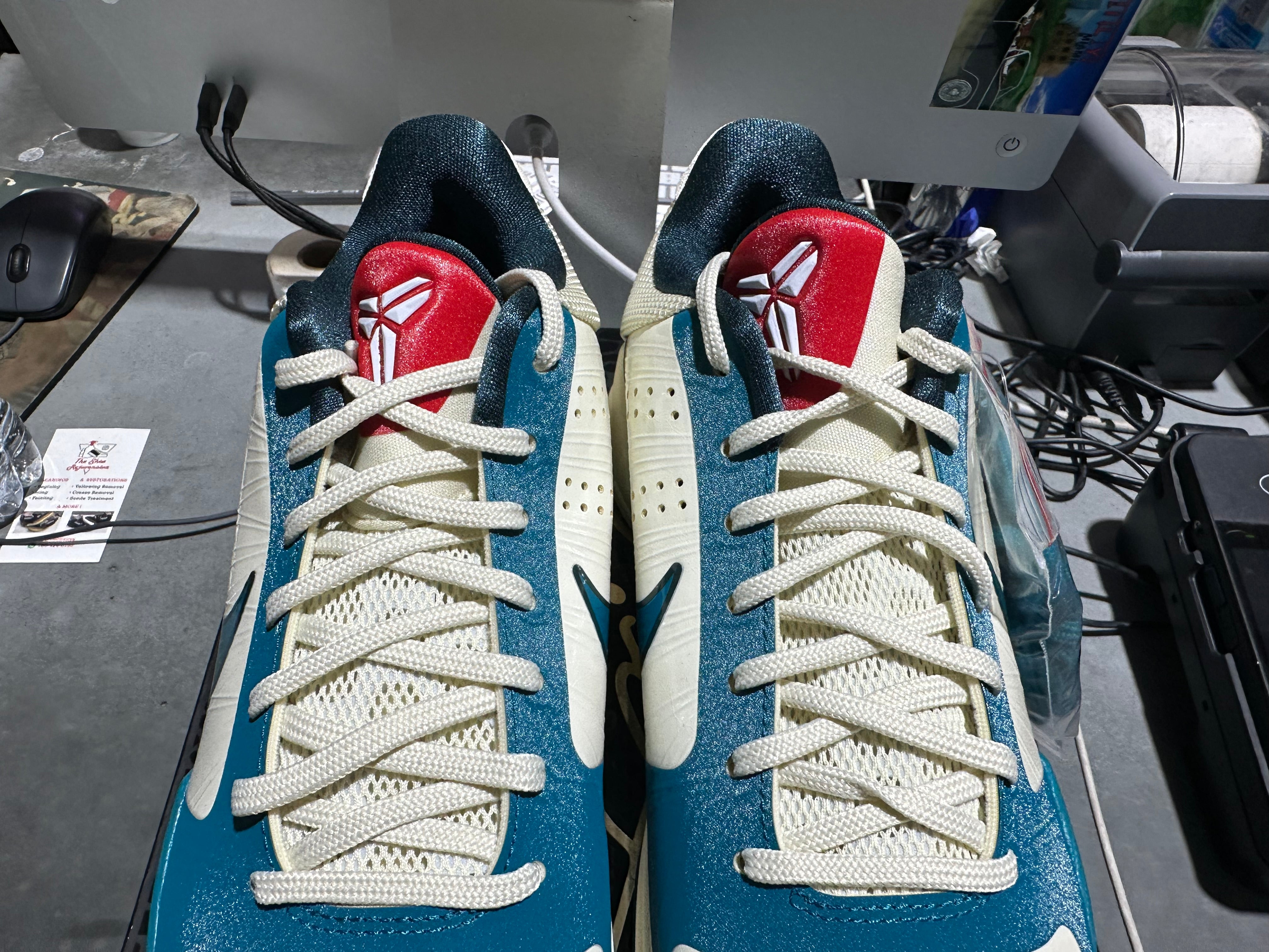 Nike Kobe 5 Protro - Caitlin Clark Coconut Milk Spruce Size 9