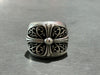 USED Chrome Hearts Classic Oval Ring Size 8.5