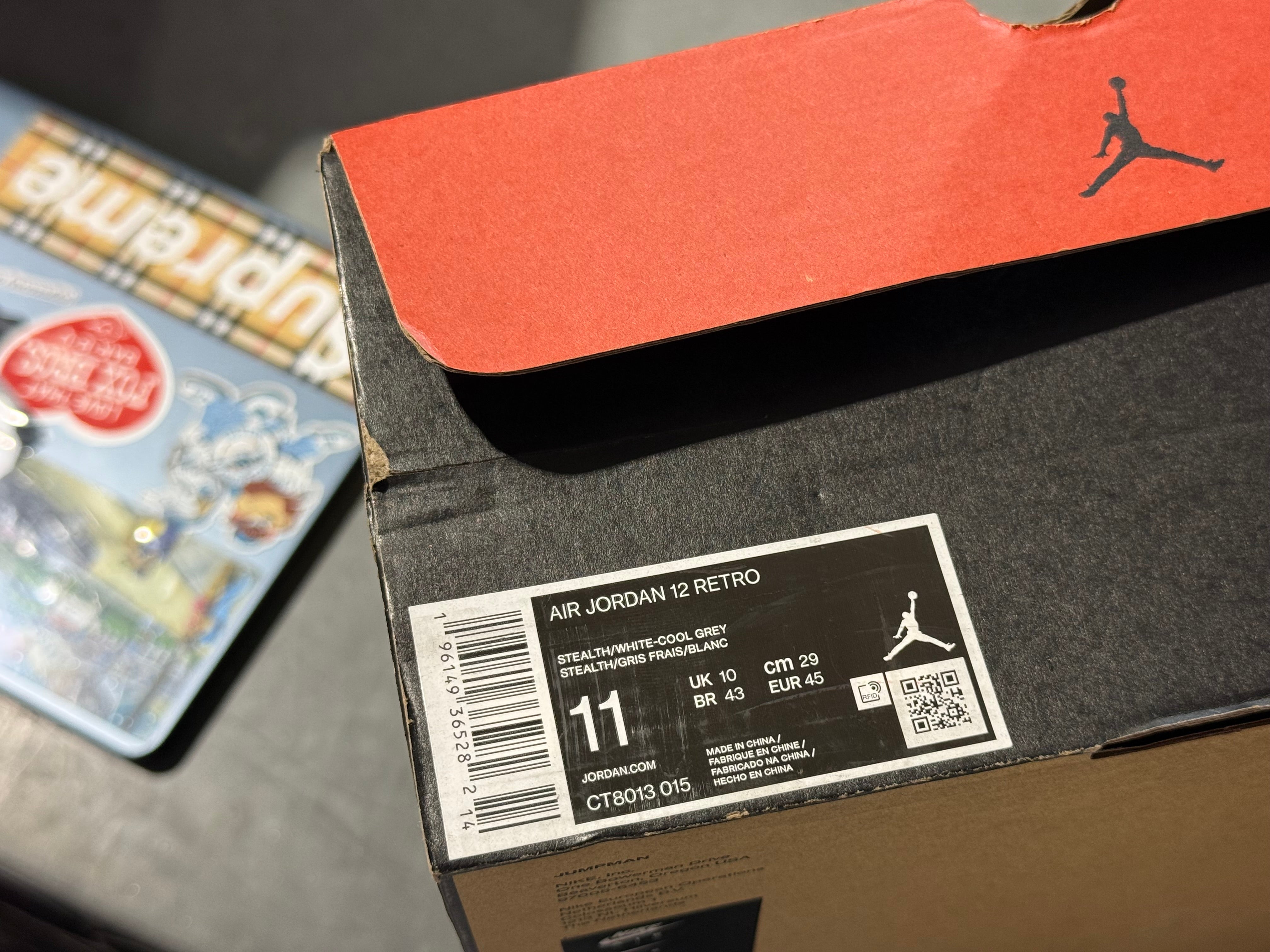 Air Jordan 12 Retro - Stealth Size 11