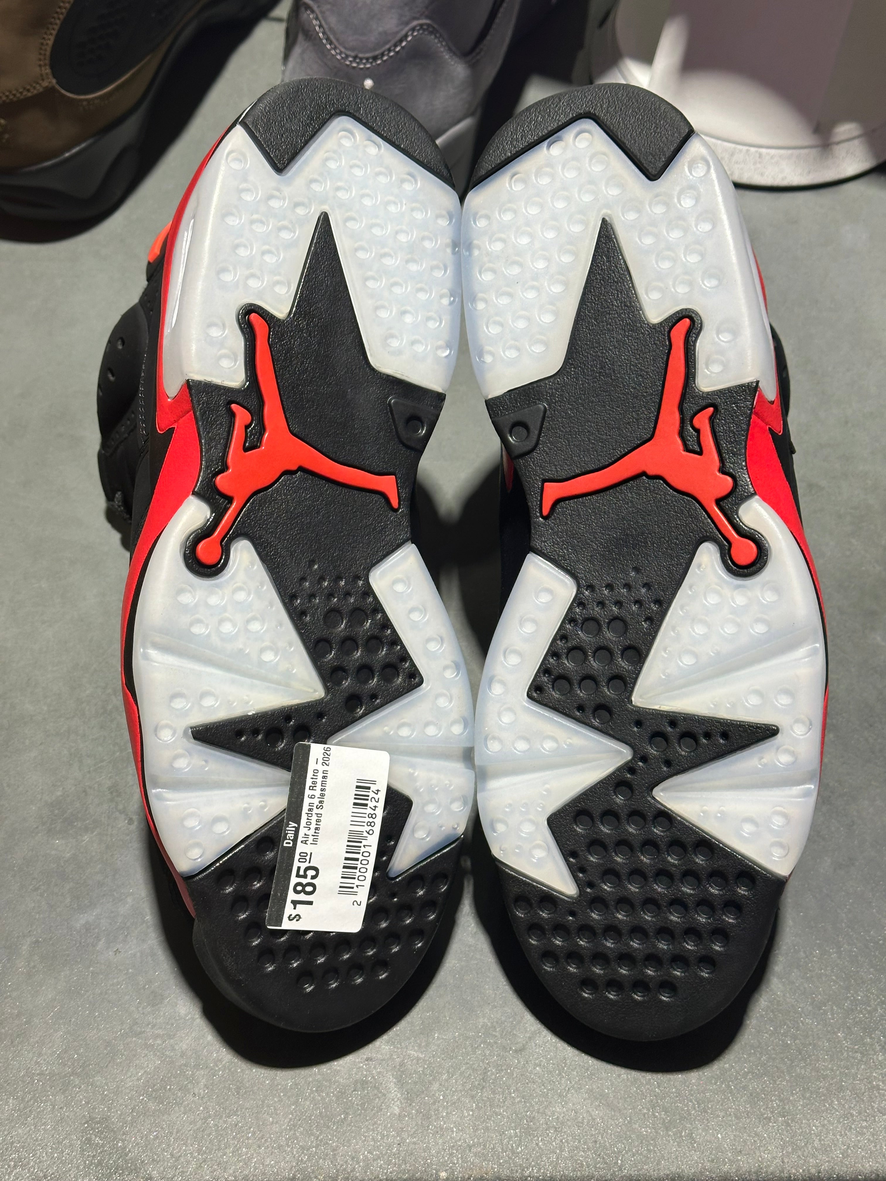 Air Jordan 6 Retro - Infrared Salesman 2026 Size 10