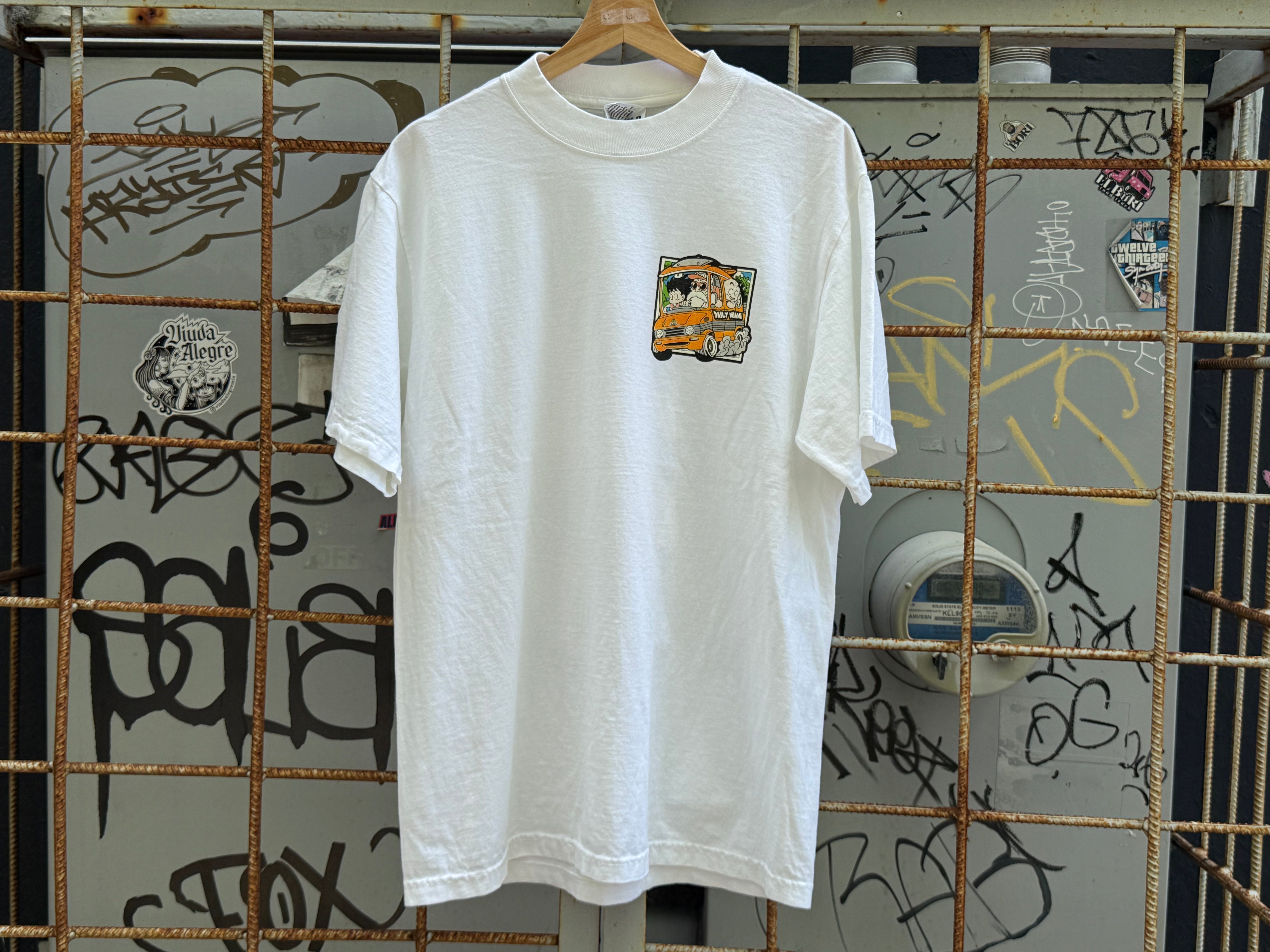NEW DAILY Toriyama 2.0 Tee - White
