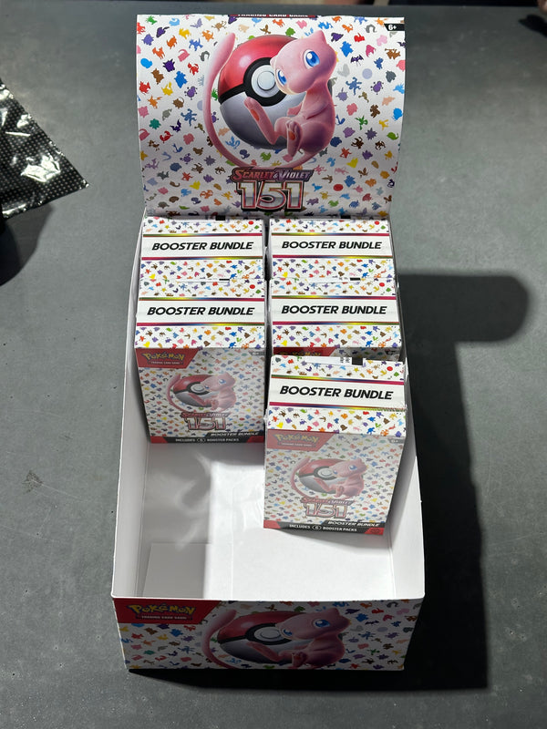 NEW Pokémon TCG Scarlet & Violet 151 - 6pk Booster Bundle