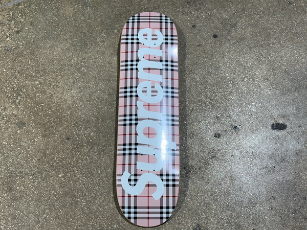 NEW Supreme x Burberry Deck - Pink