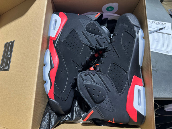 Air Jordan 6 Retro - Infrared Salesman Size 10