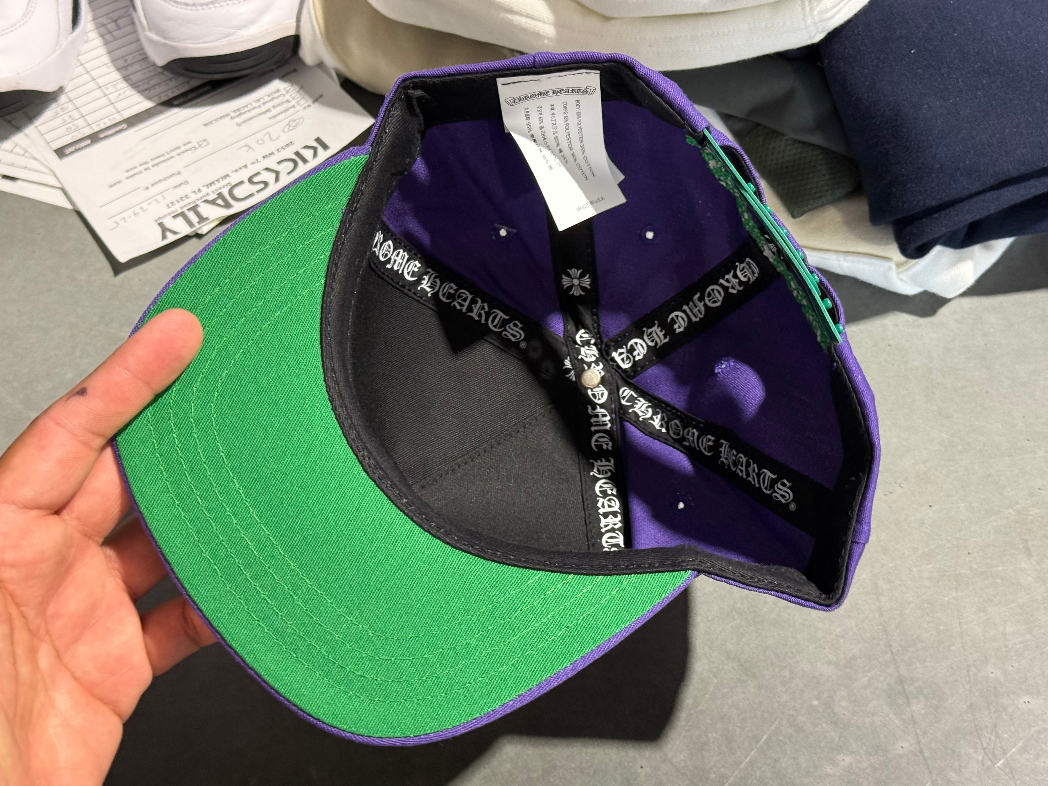 NEW Chrome Hearts 5 Panel Baseball Cap/Snapback - Joker