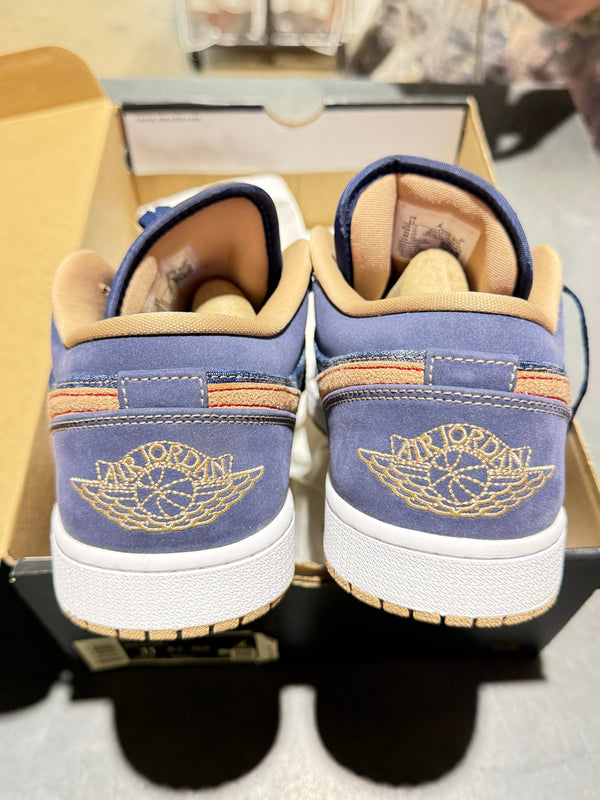 Air Jordan 1 Low SE - Denim Size 11