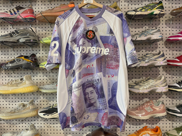 NEW Supreme Pounds Jersey - Purple Size Large