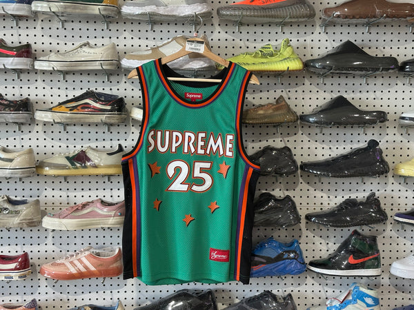 NEW Supreme All Star Basketball Jersey - Green Size Small