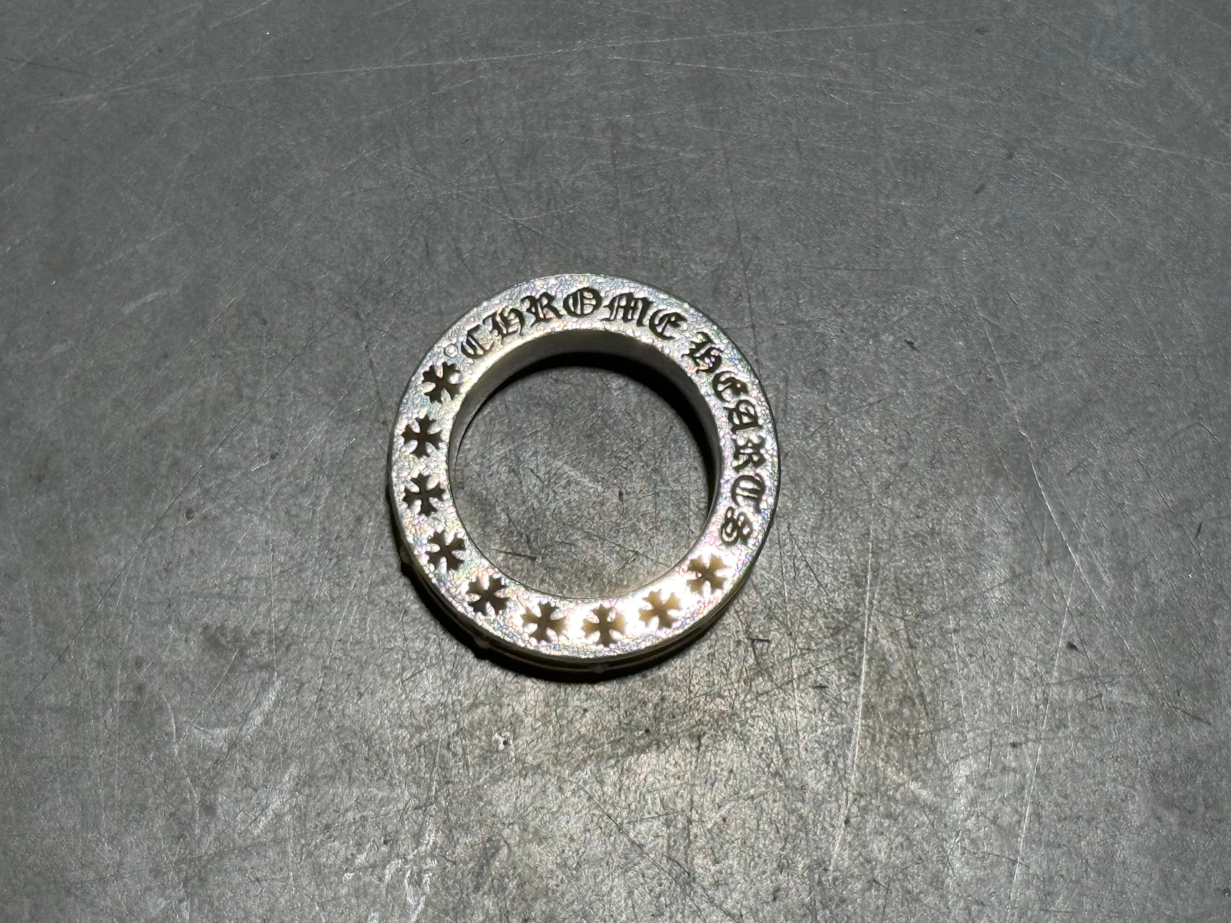 USED Chrome Hearts FUCK YOU Spinner Ring Size 10